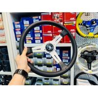 ราคา พวงมาลัย พวง NARDI Limited ก้านตรง ด้ายฟ้า ลายเซนฟ้า แท้ มือสอง หนังใหม่อิตาลี่แท้ ก้านเงิน พร้อมแตร ตรงรุ่น ครบ (20941914695)