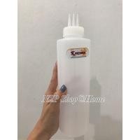 ราคา ขวดคัทช็อพ ขวดซอส หัว 3 รู ขาว ขวดใส่นมข้น ขวดใส่ซอส ขวดซอสน้ำหวาน ขวดซอสอย่างดี (10979756284)