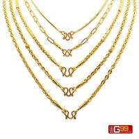 ราคา สร้อยคอทองคำแท้ 1 สลึง ชุดที่ 1 ทองคำแท้ 96 5 (18181520830)