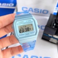 ราคา นาฬิกาข้อมือชาย หญิง Casio Digital สายเรซินใส รุ่น F 91WS F 91WS 2D F 91WS 4D F 91WS 7D F 91WS 8D ของแท้ ประกันศูนย์ 1 ปี จากร้าน (18007511148)