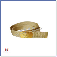 ราคา ชุดหัวเข็มขัดครุฑเล็ก ข้าราชการหญิง สายเข็มขัด ข้าราชการ สีกากี พร้อมตอกหางทอง (13449751503)