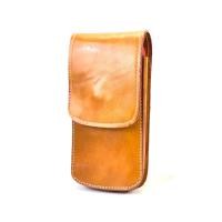 ราคา Chinatown Leather กระเป๋ามือถือหนังแท้ รุ่น ฝาตั้งครึ่ง iphoneพลัส iphone10 สีน้ำตาล (14334114559)