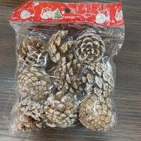 ราคา ลูกสน ลูกสน หิมะ Pine ตกแต่งวันคริสมาสต์ 9 ลูก (17079340014)