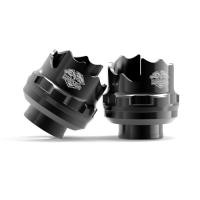 ราคา K POWER กันล้มเป๊กล้อหน้า กันล้ม ลายหยัก สำหรับรถมอเตอร์ไซค์ (12424418066)