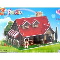ราคา จิ๊กซอว์โมเดล จิ๊กซอว์โมเดลบ้าน จิ๊กซอว์สามมิติ จิ๊กซอว์กระดาษ 3D Jigsaw puzzle (10035985014)
