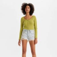 ราคา กางเกงขาสั้น Levis Womens 501 Original High Rise Jean Shorts (20523087219)