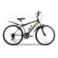 ราคา จักรยานเสือภูเขา จักรยานเทอร์โบ MTB TURBO BICYCLE รุ่น 26 EX 100 SHIMANO 6 SPEED จัดส่งเป็นกล่อง ประกอบแล้ว 85 (20543599264)