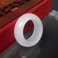 ราคา แหวนหยกธรรมชาติแหวนหลานชาย Zite แหวนหยกสีขาวที่สวยงามแฟชั่น (11743163928)