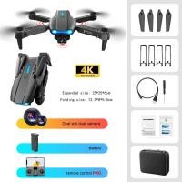 ราคา COD E88 RC Drone สปีด 4K HD โดรนบังคับ มุมกว้าง กล้องคู่ WIFI FPV การรักษาความสูงของอากาศ เครื่องบินพับแบบพกพา (8897105048)