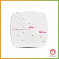ราคา กระดาษรองหม้อทอด ไร้น้ำมัน กระดาษรองทอด Foodgrade 100 แผ่น พร้อมส่ง กระดาษซับน้ำมัน กระดาษไขรองอบ กระดาษรองอบหม้อทอด parchment paper for air fryer (13421795393)