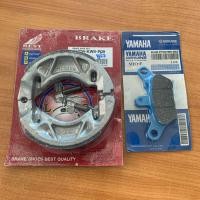 ราคา ผ้าเบรค mioรุ่นแรก หน้าดิส หลังดั้ม (5459868269)