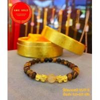 ราคา ข้อมือหินปี่เซี๊ยะทองเเท้ 99 99 หนัก 0 2 กรัม จี้ทองแท้มีใบรับประกันสามารถขายได้ (20212957668)