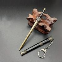 ราคา ของเล่นอาวุธดาบแบบสร้างสรรค์ของผู้ชายของ LETIAN พวงกุญแจโลหะแบบจี้ดาบกระเป๋าประดับจี้อุปกรณ์พวงกุญแจพวงกุญแจ (19954966280)