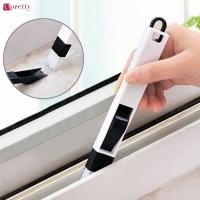 ราคา Upretty เครื่องมือทำความสะอาดรางหน้าต่างสำหรับประตูบานเกล็ดแปรงพร้อมที่ตักผง2ชิ้น (19617391104)