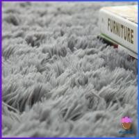 ราคา First Chioce พรมขนยาว ฟูฟู ขนนุ่ม พรมตกแต่งบ้าน พรมปูพื้นห้องรับแขก carpet (12209638911)