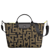 ราคา Longchamp รุ่นลิมิเต็ด LGPกระเป๋าถือสายเดี่ยวกระเป๋าสะพายไหล่สำหรับผู้หญิงกระเป๋าเดินทางสะพายข้างทรงคนส่งเอกสาร (14008827500)