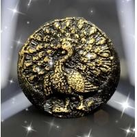 ราคา พญานกยูงคำนำโชค รุ่นแรก เนื้อว่านผสมมวลสารครูออสีดำปัดทอง เจ้าปู่จั่นต่า ครูบาจันทรังษี ครูบากฤษดา ร่วมเสก เสริมดวง (19817151590)