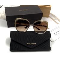 ราคา Dolce Gabbana แว่นตากันแดด รุ่น DG2197 1313 13 Gold Brown (20490990945)