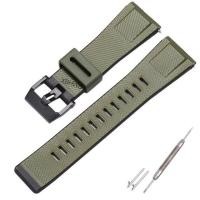 ราคา สายนาฬิกาเรซิน GA2000สายเรซิ่นเหมาะสำหรับ Casio GA2000 PRG600 PRW6600 PRG650อุปกรณ์สายรัดนาฬิกายาง24มม ทนทานกันเหงื่อ (18162419221)