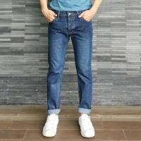 ราคา Golden Zebra Jeans กางเกงยีนส์ชายผ้าไม่ยืดขากระบอกเล็กฟอกจัสตินขอบริมเเดงเเละเสื้อยืดสีพื้น (3073104323)