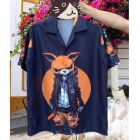 ราคา เสื้อเชิ้ต เสื้อเชิ้ตฮาวาย เสือฮาวายทรงเกาหลี (9421487451)