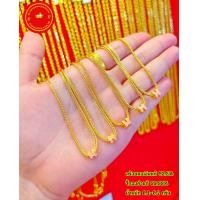 ราคา จี้ ชาร์ม Hermes ลงยาทองแท้ 99 99 หนัก 0 1 กรัม พร้อมสร้อยคอเงินหุ้มทองยาว 22 cm (17316190316)