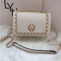 ราคา กระเป๋าสะพายข้าง LYN หน้าโซ่ รุ่น 8 นิ้ว มีอุปกรณ์ครบ รุ่นตามหาเเต่งโซ่สีทอง (20499421379)