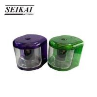 ราคา SEIKAI เครื่องเหลาไฟฟ้า M กบเหลาดินสอ กบเหลาดินสอไฟฟ้า อุปกรณ์เหลาดินสอ กบเหลาดินสออัตโนมัติ สำหรับนักเรียน Battery operated sharpeners 1 ตัว (2377196445)
