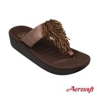 ราคา Aerosoft แอโร่ซอฟ รุ่น FW8381 รองเท้าแตะหนีบ Extra Soft รองเท้าสุขภาพ เบานุ่มสบาย ลดปวดเท้า (10516474205)