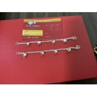 ราคา ข้อมือเงินแท้ ใส่ได้ทั้งข้อมือและข้อเท้า สำหรับเด็กแรกเกิด 1คู่ (20565884729)