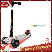 ราคา COD ประเทศไทย Kid Scooter สกูตเตอร์ 3 10 ปี สกู๊ตเตอร์เด็ก สกูตเตอร์ รถ3ล้อเด็ก ล้อมีไฟ ของเล่นเด็ก ปรับความสูงได้ 4 ระดับ มีเบาะนั่ง (15540877055)