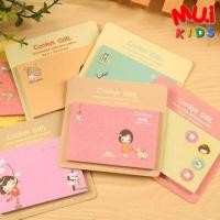 ราคา muikids 2 ชิ้น กระดาษโน๊ตมีกาว Post it โพสอิท การ์ตูน สไตล์เกาหลี คละลาย (3905824739)