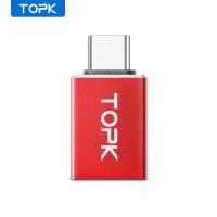 ราคา TOPK USB 2 0 Type C OTG Adapter Type C USB C Male To USB Female Converter For Macbook Xiaomi Samsung S20 USBC OTG Connector (19672893789)