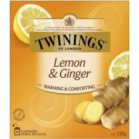 ราคา ชาทไวนิงส์ มะนาวและขิง กล่อง 80 ถุง Twinings Tea Bags Lemon Ginger 80 Pack (21070402182)