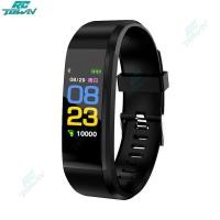 ราคา RCTOWN 2024New สมาร์ทวอท์ช115plus พร้อมโหมดกีฬากันน้ำความดันโลหิตอัตราการเต้นของหัวใจการตรวจสอบการนอนหลับสายรัดข้อมือฟิตเนสหน้าจอสัมผัส0 96นิ้ว (20622999481)