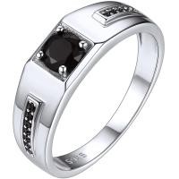 ราคา ChicSilver แหวนเงินแท้925สำหรับผู้ชายขนาด6 13แหวนหมั้นเซอร์โคเนียทรงลูกบาศก์ AAA แหวนแต่งงานลายลูกไม้ (13847927038)