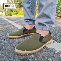 ราคา ส่งเร็วพิเศษ HOGO รองเท้าผ้าใบผู้ชาย สลิปออน รองเท้า รองเท้าผ้าใบ รองเท้าสลิปออน รองเท้าแฟชั่น (7220082602)