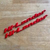 ราคา โลโก้ Hi Lander 2007 2011 ตัวหนังสือข้างประตู จำนวน 2 ชิ้น (8428623745)