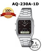 ราคา CASIO ของแท้ รุ่น AQ 230A AQ 230GA AQ 230GG นาฬิกาชายและหญิง 2 ระบบ สไตล์วินเทจ ยอดนิยม ประกัน 1 ปี AQ230 AQ230A AQ230G (18993771583)