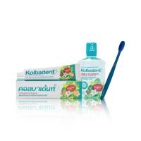 ราคา สินค้าฟรี ยาสีฟันคอลบาเด้นท์ 160 กรัม น้ำยาบ้วนปาก 500 มล แปรงสีฟันคอลบาเด้นท์ (20125787123)