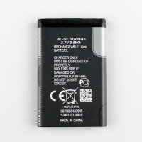 ราคา Original BL 5C แบตเตอรี่โทรศัพท์สำหรับ Nokia 1116 E50 E60 N70 6680 2020 6267 1000 1010 1108 1110 1112 1020mAh (18824997530)