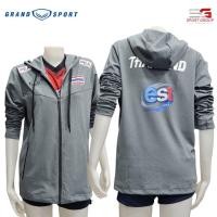 ราคา Grand Sport เสื้อวอร์มมีฮู้ดแกรนด์สปอร์ต DIY เสื้อวอร์มวอลเลย์บอลทีมชาติ รหัสสินค้า 023191 (16436328531)