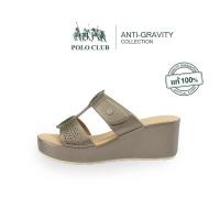 ราคา POLO CLUB รองเท้าแตะแบบสวม รุ่น P2781 สีพิวเตอร์ รองเท้าแตะผู้หญิง ส้นเตารีด ส้นสูง2 5นิ้ว รองเท้าสุขภาพผู้หญิง รองเท้าลำลอง รองเท้าแฟชั่น (12554467962)