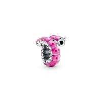 ราคา 925 sterling silver Cute Curled Caterpillar Charm fit bracelet women fashion DIY jewelry valentines day gift for girlfriend (13084791405)