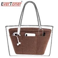 ราคา EverToner Felt Insert Bag Organizer For COACH CITY 33 Tote Makeup Handbag Organizer Travel Inner Purse Women Portable Cosmetic Inside Bags กระเป๋า (15291021792)