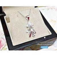 ราคา จี้เงินแท้92 5 รูปปลา ประดับเพชร cz เฉพาะจี้ไม่รวมสร้อย (7649920660)