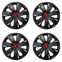 ราคา โปรโมชั่นสุดคุ้ม Wheel Cover ฝาครอบกระทะล้อ มี สีดำ ขอบ R 15 นิ้ว ลาย ISUZUแดง wc7 1 ชุด มี 4 ฝา ครบจบในร้านเดียว (19216817186)