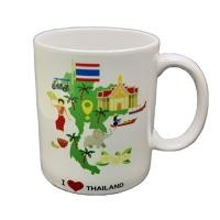 ราคา coffee cup and cup tea พร้อมส่ง ถ้วยกาแฟ แก้วกาแฟสไตล์วินเทจ Souvenir thailand ของที่ระลึก แก้วกาแฟพกพา ของตกแต่งบ้าน (18621924236)