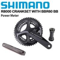 ราคา Shimano Ultegra R8000 Power Crankset 2x11ความเร็วจักรยานถนน165มิลลิเมตร 170มิลลิเมตร 172 5มิลลิเมตร 175มิลลิเมตร50 34ครั้ง52 36ครั้ง53 39ครั้ง Chainring ข้อเหวี่ยงซ้ายกับ XCADEY X มิเตอร์ไฟฟ้าพร้อมขาย