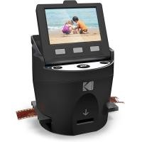 ราคา KODAK SCANZA Digital Film Slide Scanner Converts 35mm 126 110 Super 8 8mm Film Negatives Slides to JPEG Includes Large Tilt Up 3 5 LCD Easy Load Film Inserts Adapters More (19041439741)